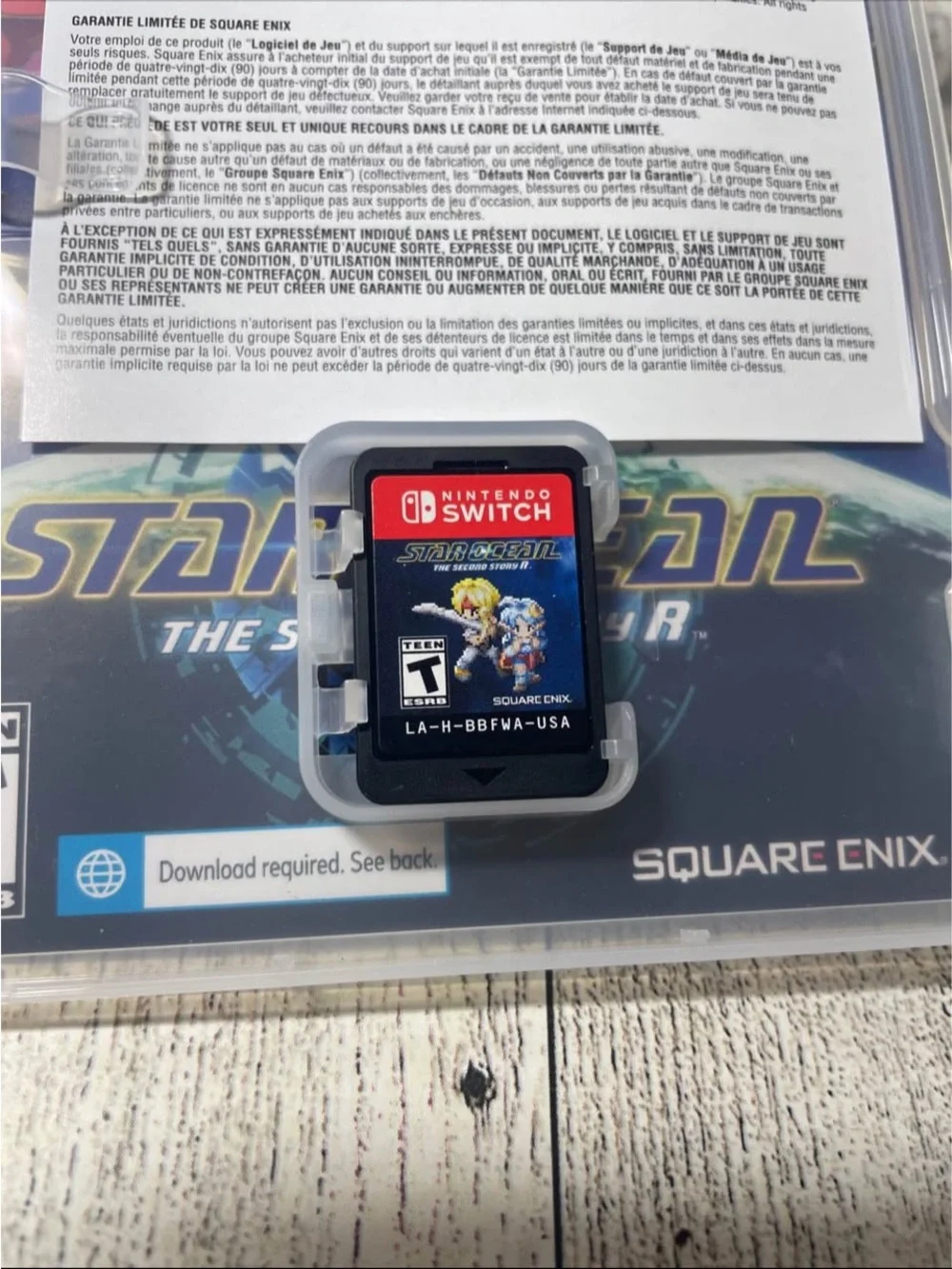 Star Ocean: The Second Story R - Blue & Red Cover